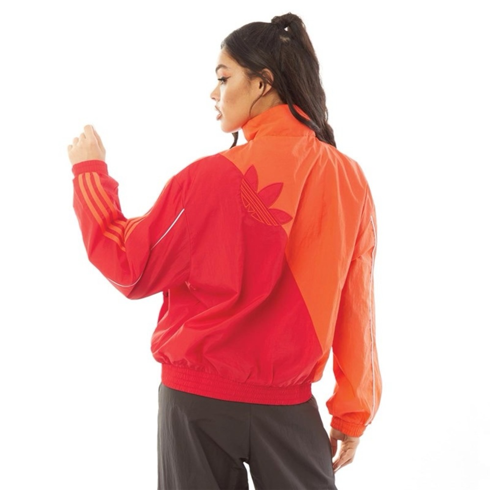 Adidas XS Japona TT Red and Orange Track Jacket Windbreaker Primegreen - Picture 16 of 16